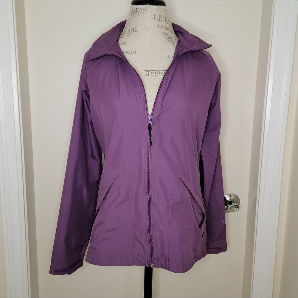 Woolrich purple windbreaker jacket